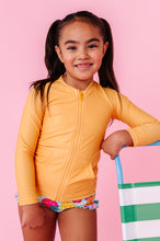 Load image into Gallery viewer, Citrus Coast | ZIP RASHGUARD SHIRT