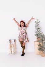 Load image into Gallery viewer, Framed Grinch | Collard Twirl Dress