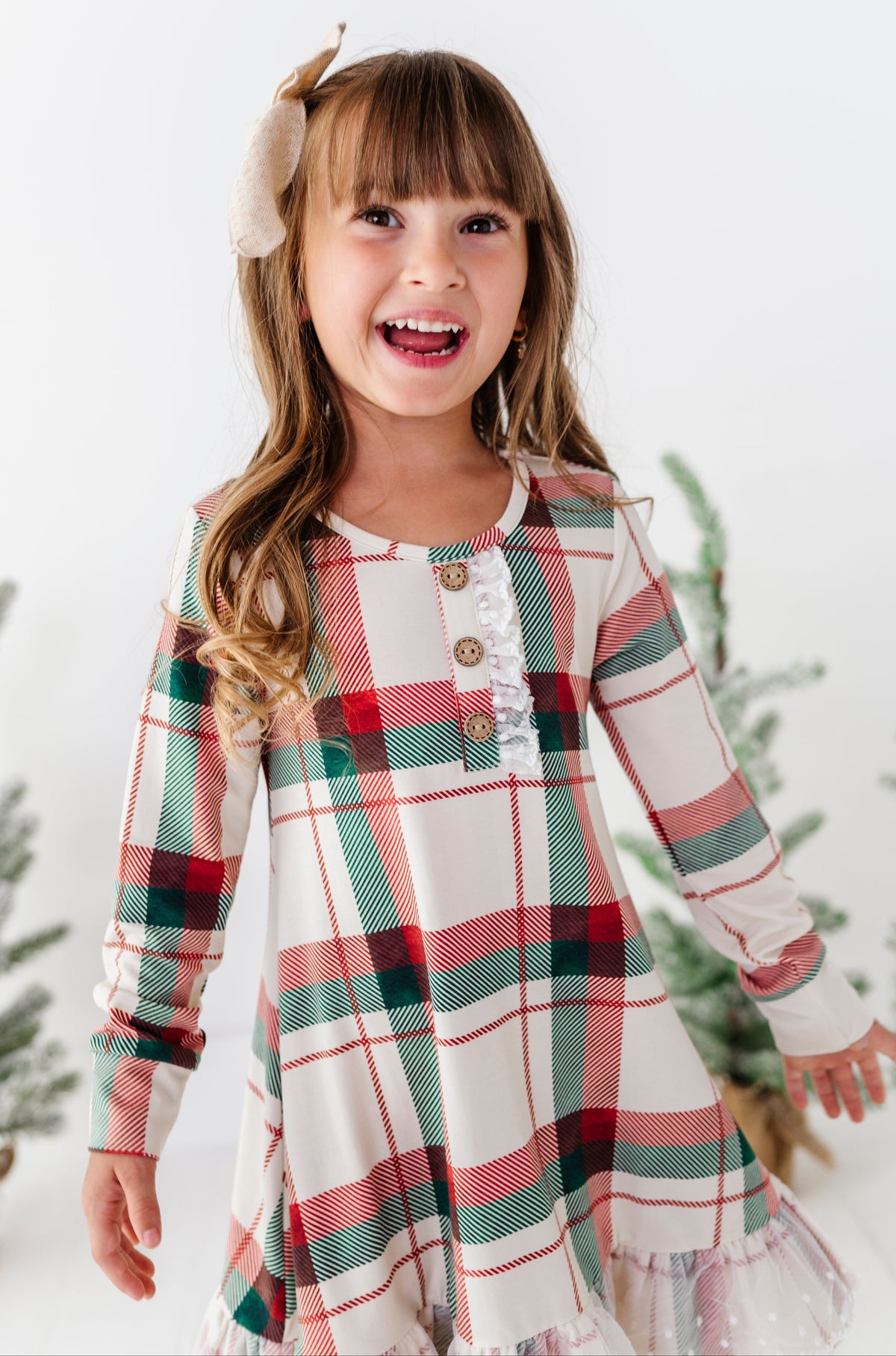 Holiday Plaid | DRESS (with shorts!)