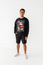 Load image into Gallery viewer, Sweater Print Mickey | BLACK Adult Sweatshirt