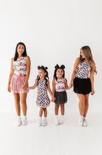 Load image into Gallery viewer, Checkered Minnie Pumpkins | ADULT TANK