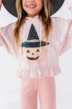 Witchy Pumpkin | Ruffle Hoodie