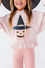 Load image into Gallery viewer, Witchy Pumpkin | Ruffle Hoodie
