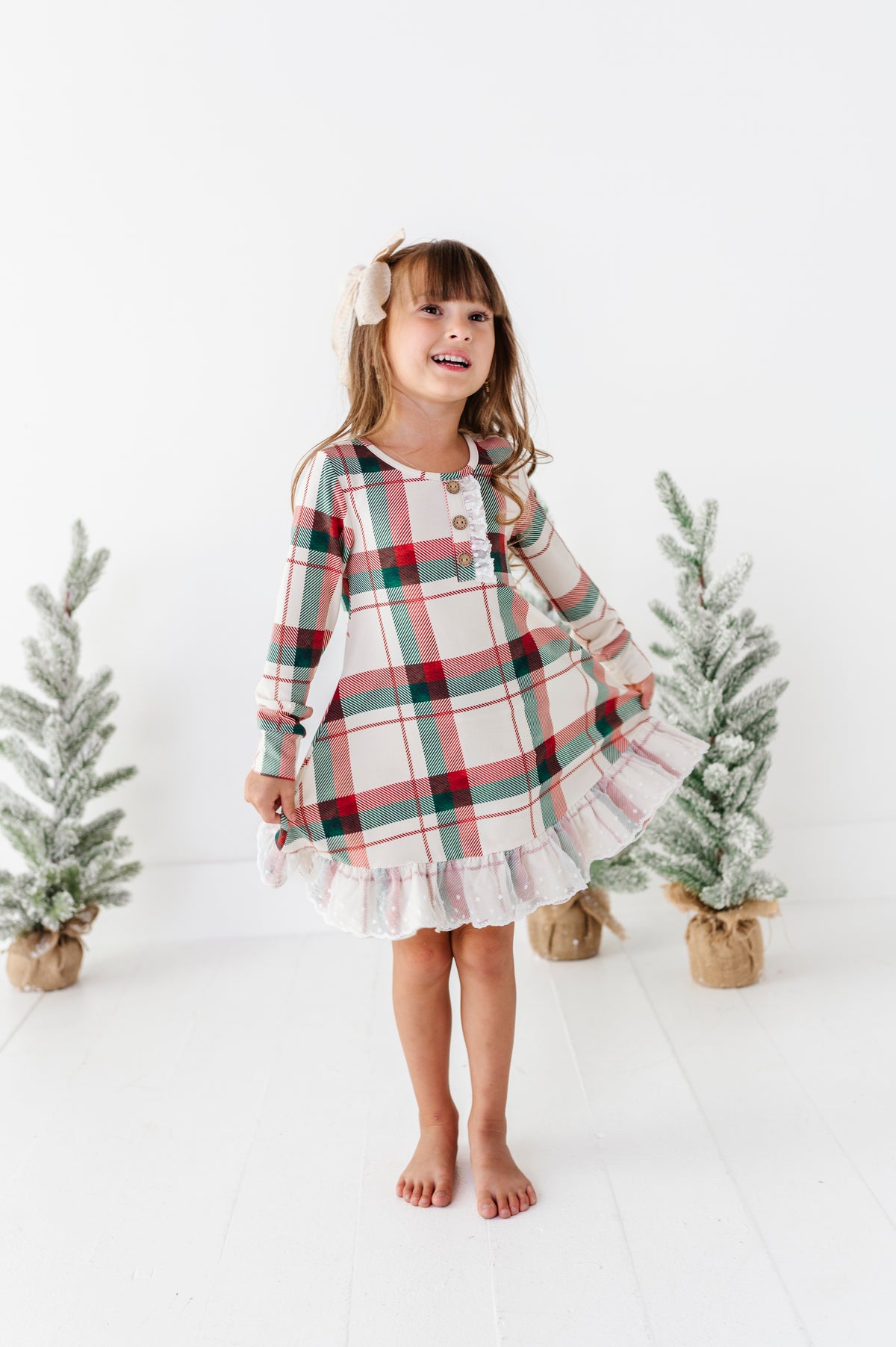 Holiday Plaid | DRESS (with shorts!)