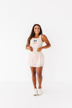 Load image into Gallery viewer, Pumpkin Bow TAN | ADULT TANK