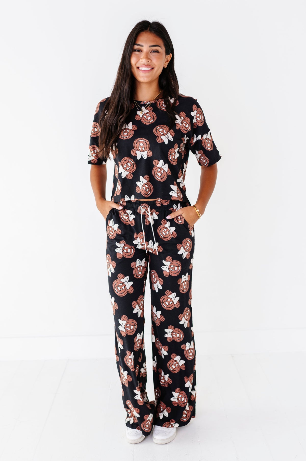 Minnie Pumpkins | ADULT Bamboo Pant SET