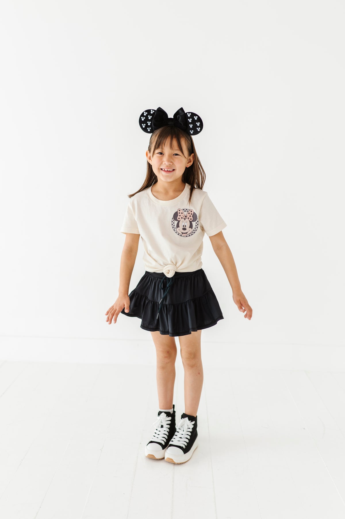 Minnie Circle | KIDS CREAM TEE