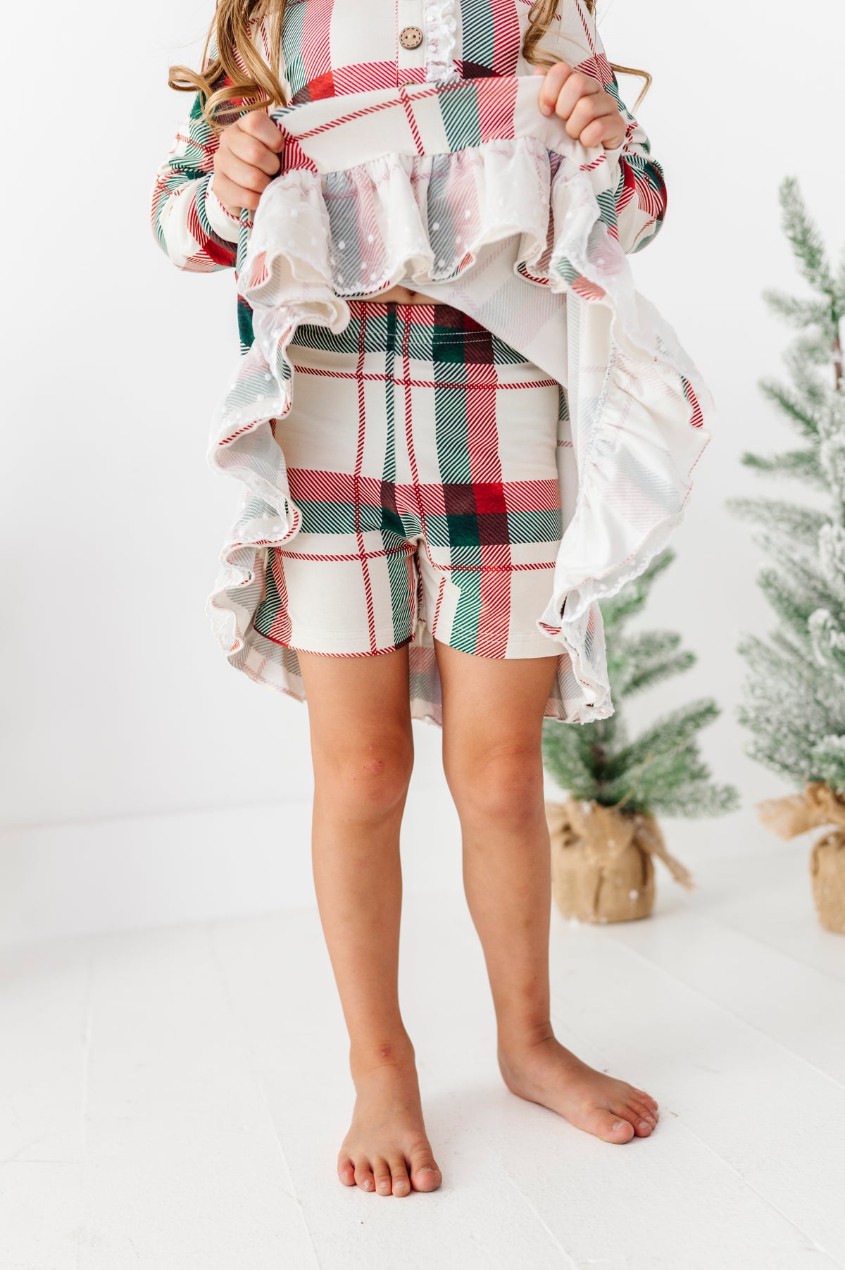 Holiday Plaid | DRESS (with shorts!)