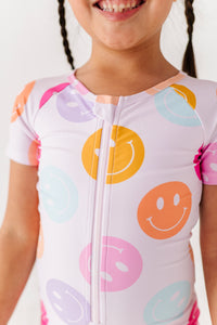 Smilies: Shorts Onsie