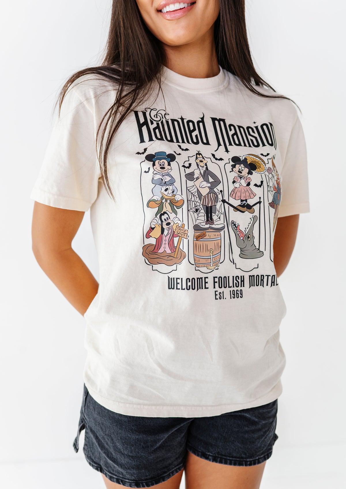 Haunted Mansion (CREAM) | ADULT UNISEX TEE