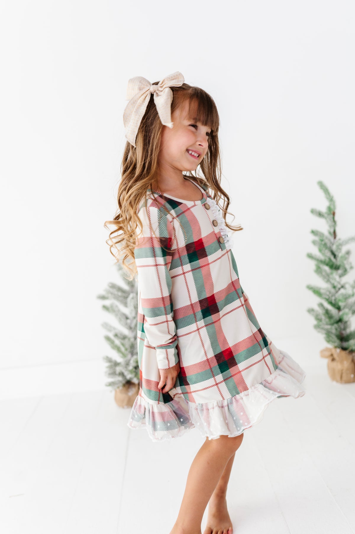 Holiday Plaid | DRESS (with shorts!)