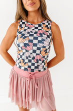 Load image into Gallery viewer, Checkered Minnie Pumpkins | ADULT TANK