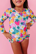 Load image into Gallery viewer, Sweet Strawberry | RASHGUARD ONE-PIECE