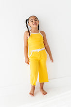 Load image into Gallery viewer, Lemon Drop | Tank + Wide Leg RIB Set
