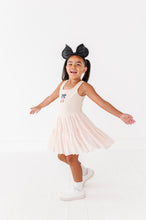 Load image into Gallery viewer, Pumpkin Bow TAN | (KIDS) Mesh DRESS