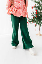 Spruce | Rib Wide Leg Pants