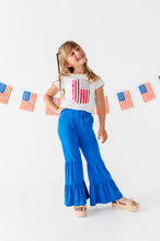 Load image into Gallery viewer, BLUE Spangled Stripes | FLARES
