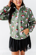 Mickey's Evergreen Check | ADULT 1/4th ZIP