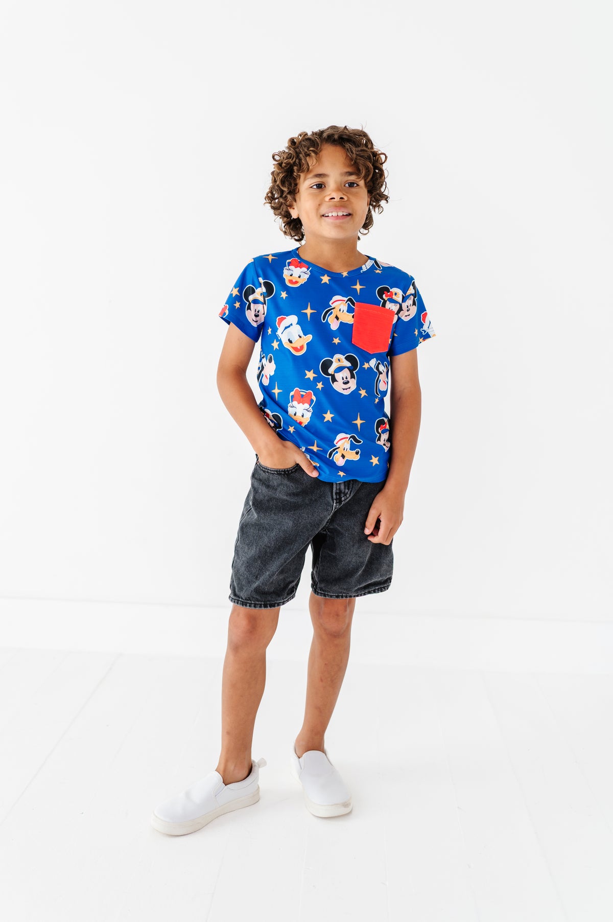Cruise Crew (SOLID BLUE) | KIDS TEE