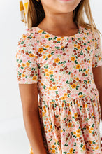 Load image into Gallery viewer, Autumn Posy | Collared Twirl Dress