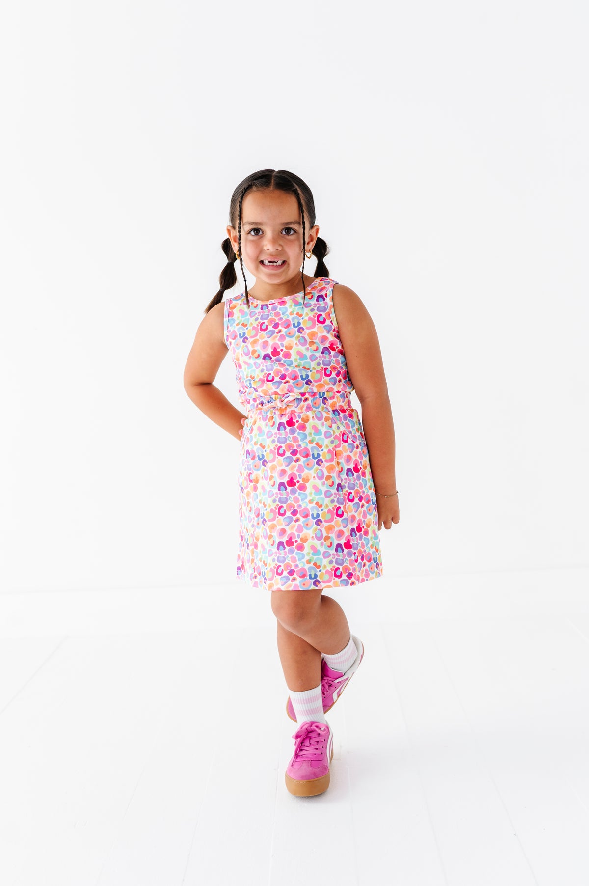 Sugarwave Leopard | Tennis Dress (with shorts!)
