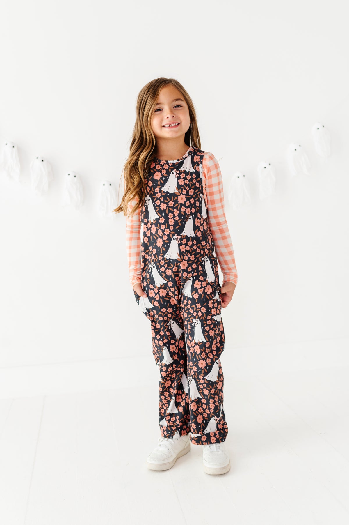 Boho Ghostie | Twisty back Romper (with shirt!)