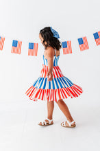 Load image into Gallery viewer, Spangled Stripes | Bamboo Dress