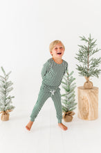 Load image into Gallery viewer, Green Stripes | BOYS JOGGER SET