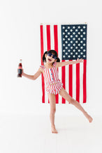 Load image into Gallery viewer, Spangled Stripes | Star Button TWO-PIECE