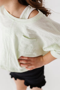 Hint of Mint | Boxy Crop