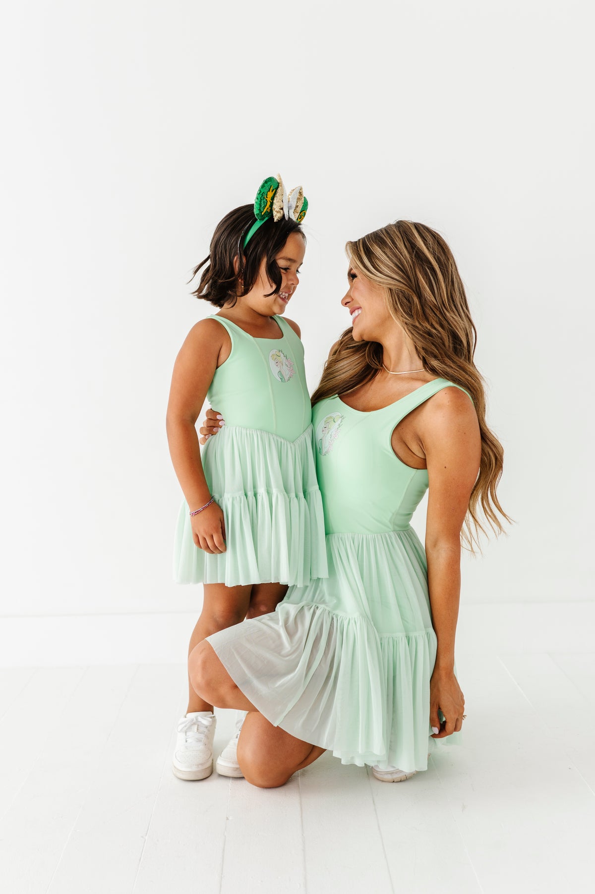 Tink (ADULT) | Lime Mesh DRESS