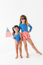 Load image into Gallery viewer, Stars + Stripes | Skirted ONE-Piece