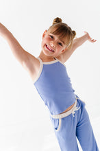 Load image into Gallery viewer, Periwinkle | Tank + Wide Leg RIB Set
