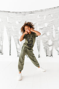 Olive | VINTAGE CARGO JOGGERS