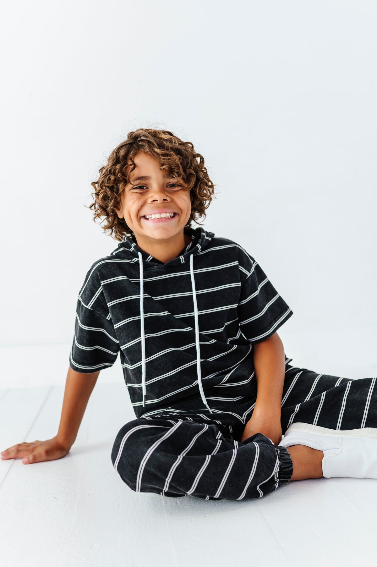 Black Stripes | Hoodie + Jogger SET