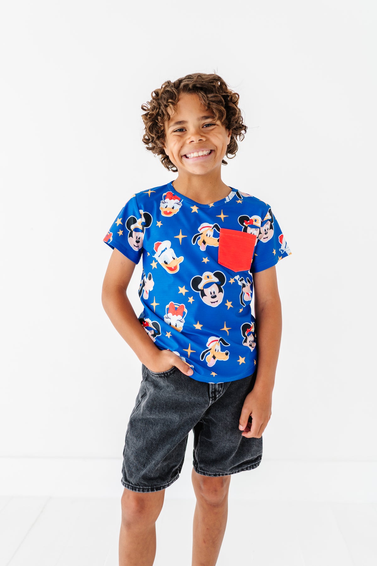 Cruise Crew (SOLID BLUE) | KIDS TEE