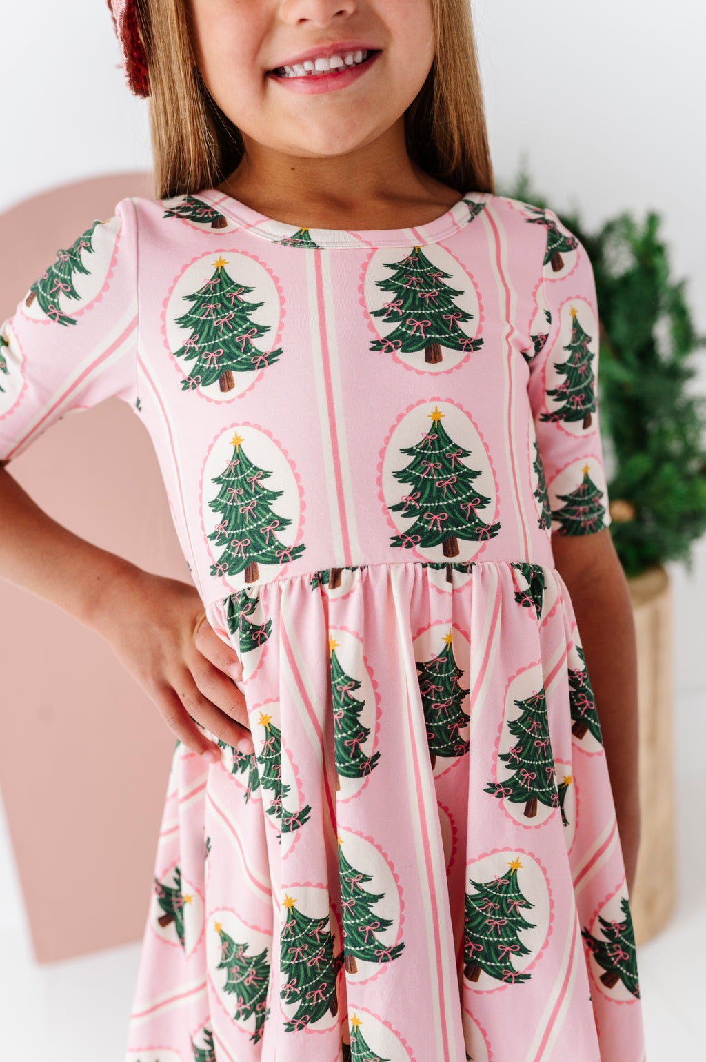 O Christmas Tree | Scoop Back Twirl Dress