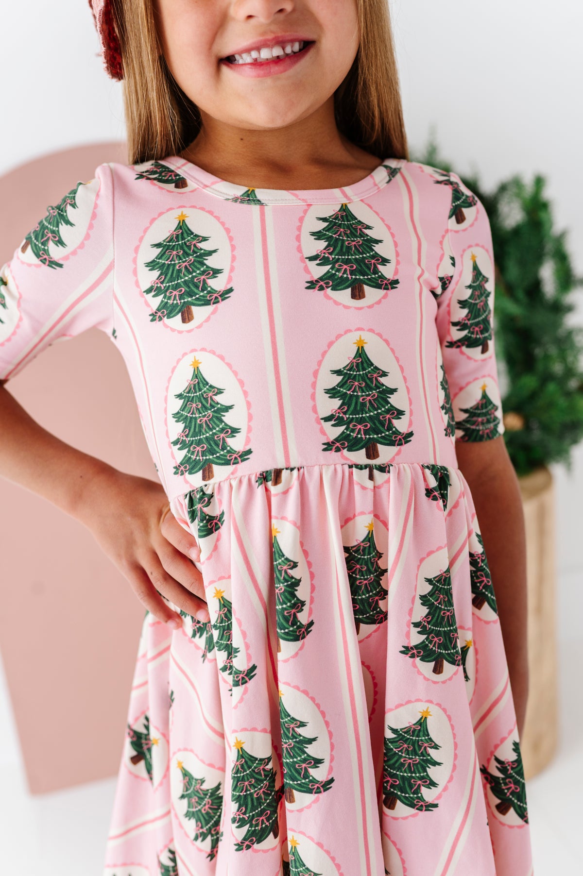 O Christmas Tree | Scoop Back Twirl Dress
