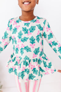 Pink Holly | PEPLUM