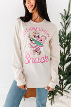 Load image into Gallery viewer, LOOKIN’ LIKE A SNACK | Adult Long Sleeve Tee