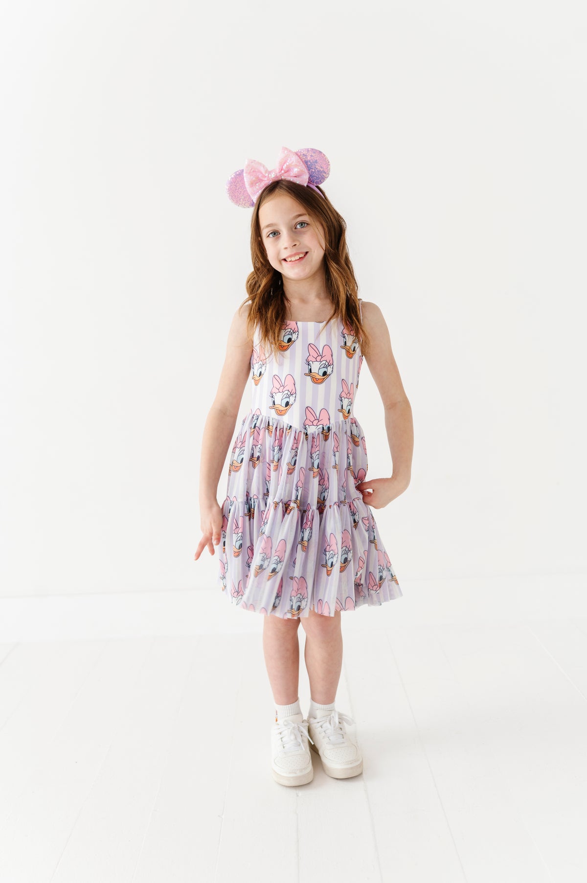 DAISY Stripe (KIDS) | Mesh DRESS