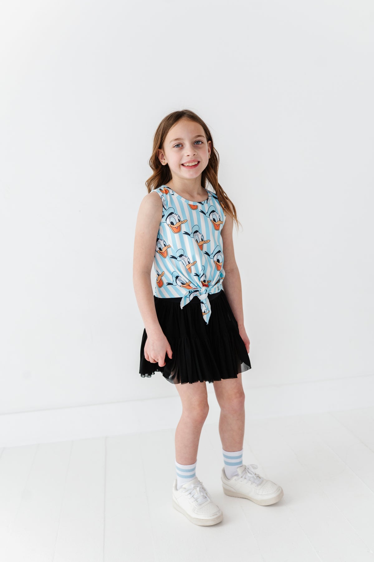 DONALD Stripe (KIDS) | FRONT-TIE TANK