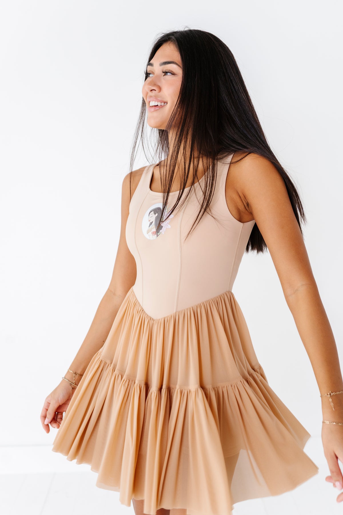 Pocahontas (ADULT) | Sand Mesh DRESS