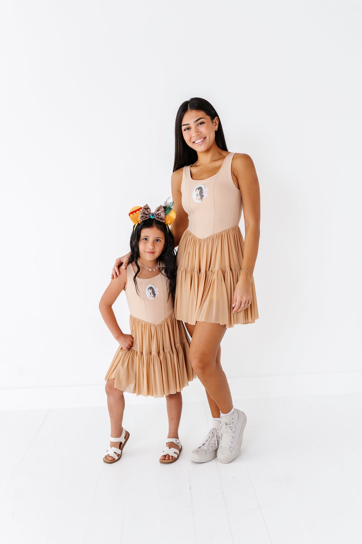 Pocahontas (ADULT) | Sand Mesh DRESS