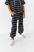 Load image into Gallery viewer, Black Stripes | Hoodie + Jogger SET