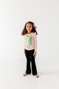 Shamrock Boots | Pink Ruffle Long Sleeve