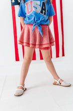 Load image into Gallery viewer, RED | Vintage RIB Skort