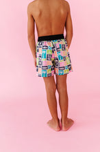Load image into Gallery viewer, Surfside Stamps | BOYS SWIM SHORTS
