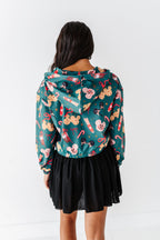 Holiday Snacks | ADULT Cropped Hoodie