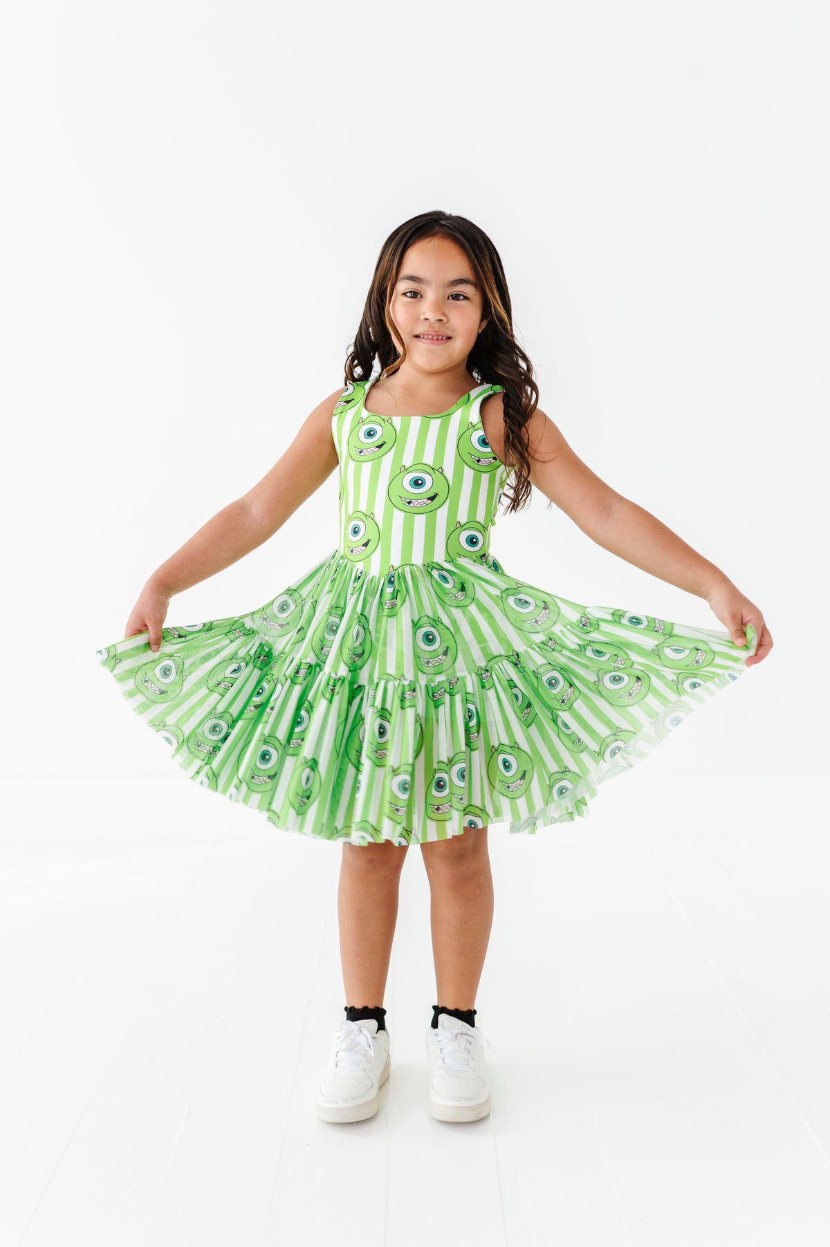 MONSTER MIKE Stripe (KIDS) | Mesh DRESS
